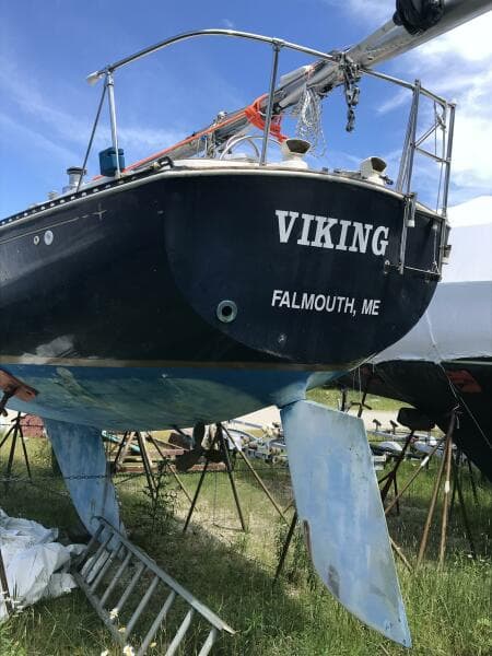 C&C Transom, Rudder