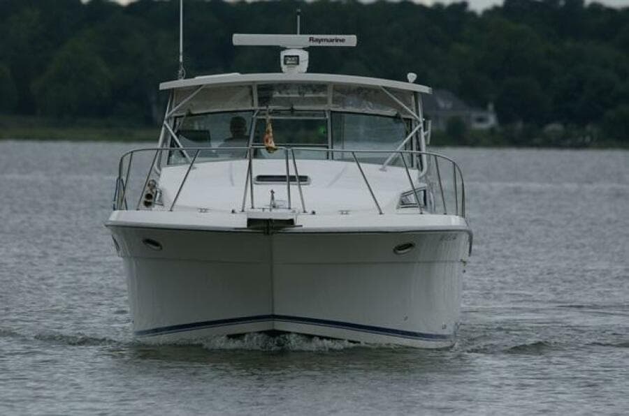 33' Wellcraft forward profile