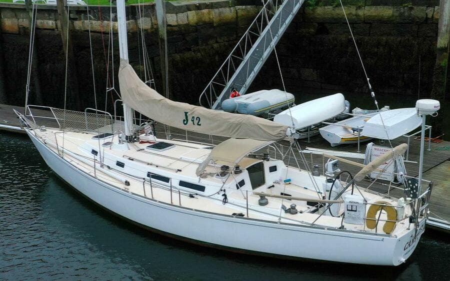 J/42 - Canty - On Dock