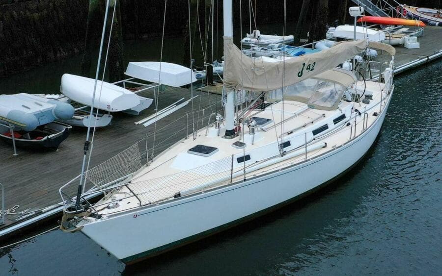 J/42 - Canty - On Dock