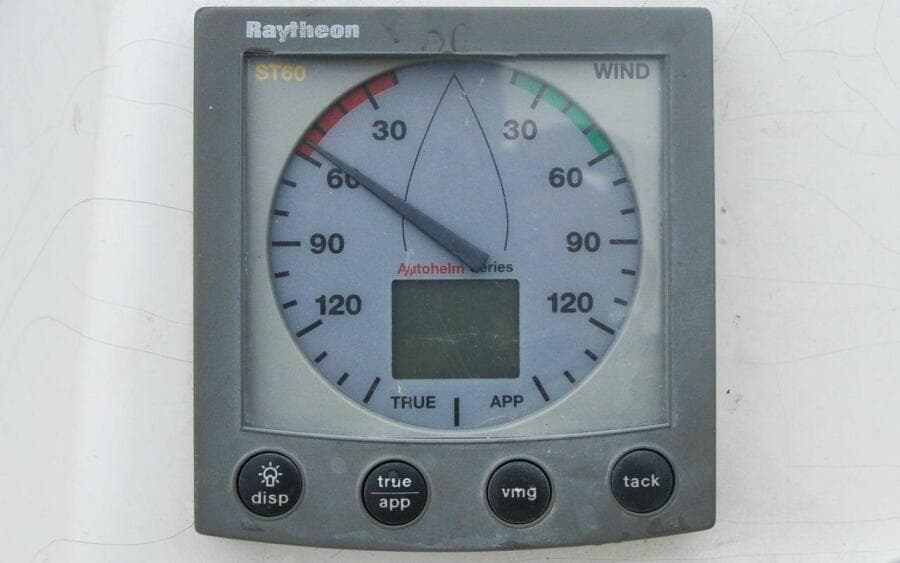 J/42 - Canty - Cockpit - Wind Display
