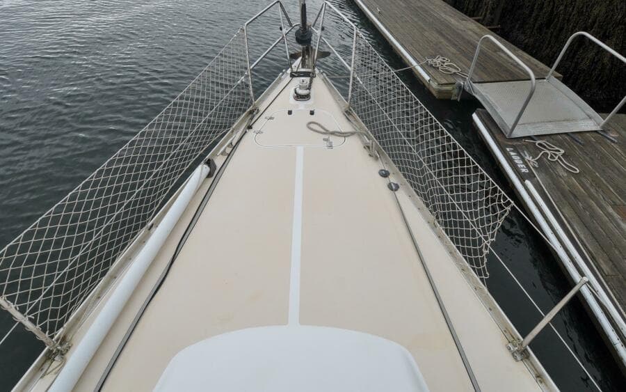 J/42 - Canty - Foredeck