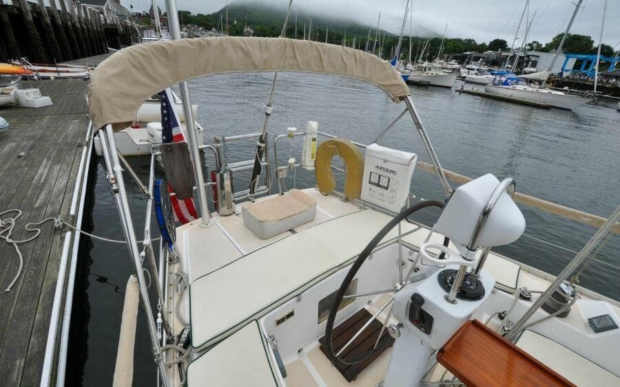 J/42 - Canty - Aft Deck/Bimini