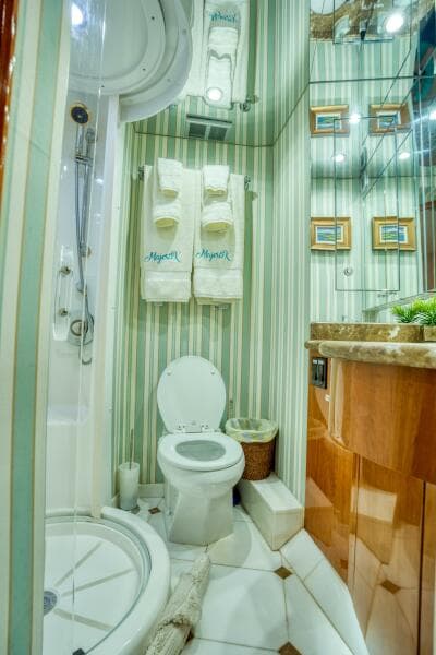 2007 Hatteras Enclosed Bridge