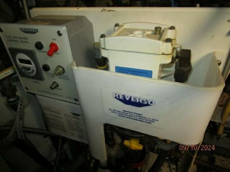 49' DeFever fuel polishing system