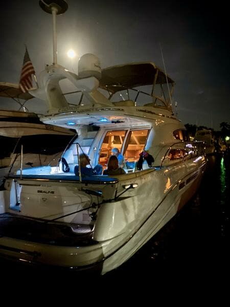 47' Sealine starboard aft profile2