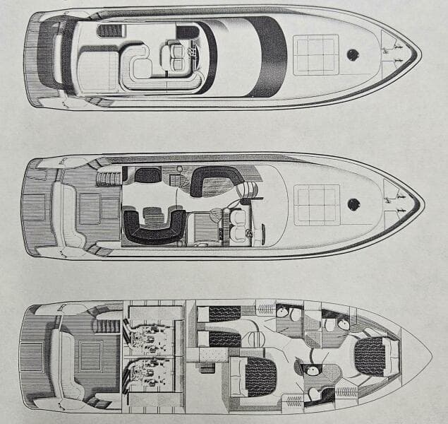 2006 Viking Sport Cruisers 61 Flybridge