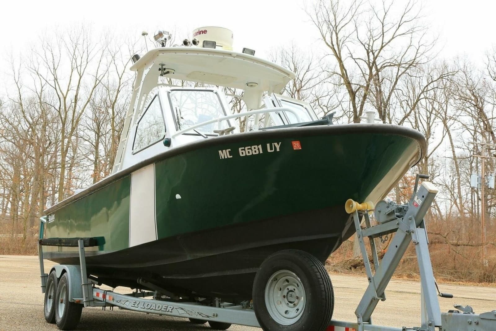 2002 SeaArk 25 V Commander SAMA 1365
