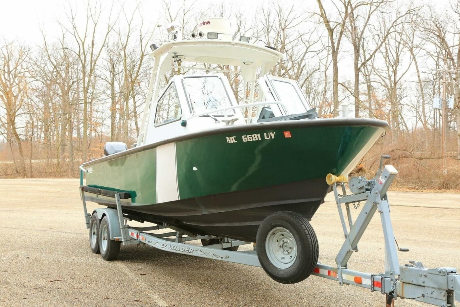 2002 SeaArk 25 V Commander SAMA 1365