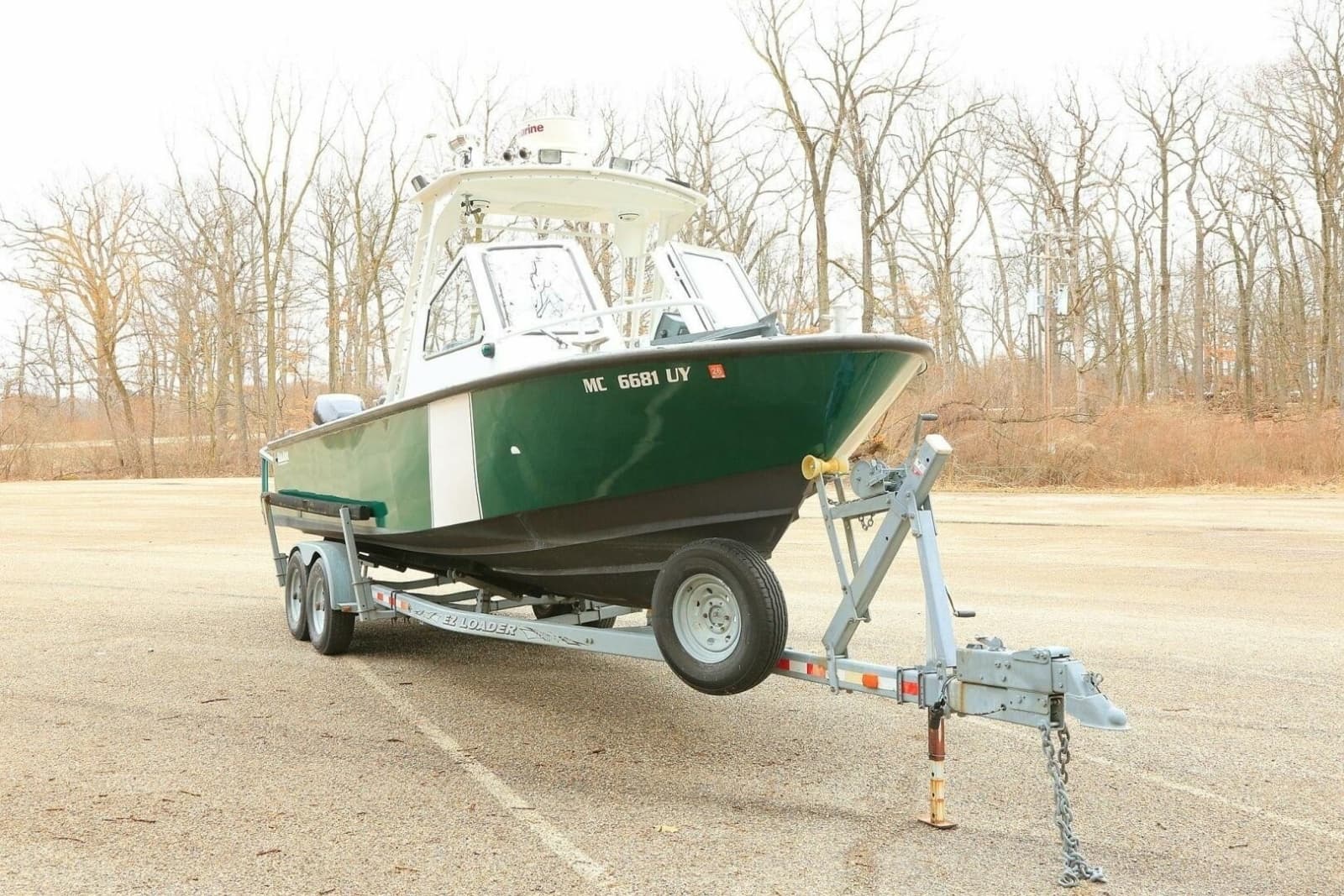 2002 SeaArk 25 V Commander SAMA 1365