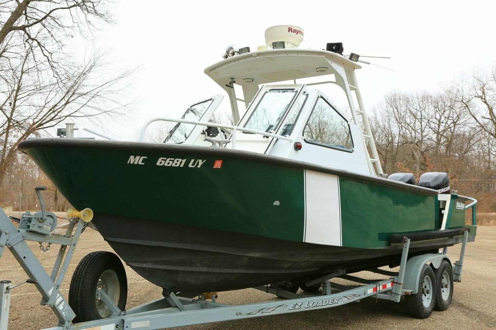 2002 SeaArk 25 V Commander SAMA 1365