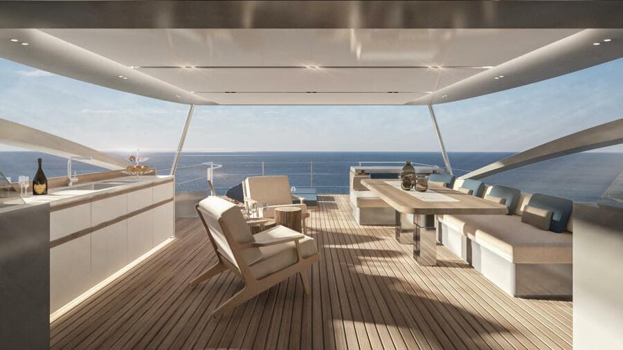 MC82P Flybridge 