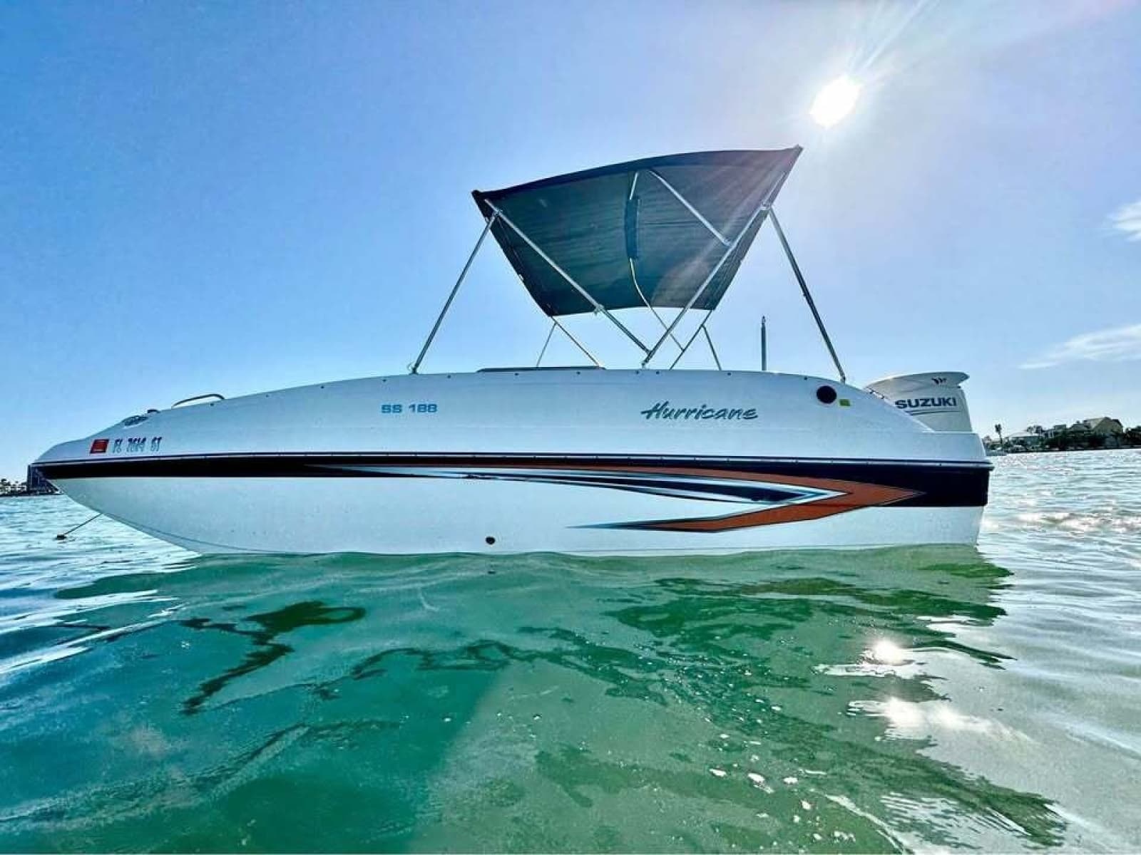 2021 Hurricane SunDeck Sport 188-OB