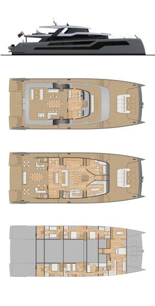 2027 McConaghy Boats MC115P Power Catamaran