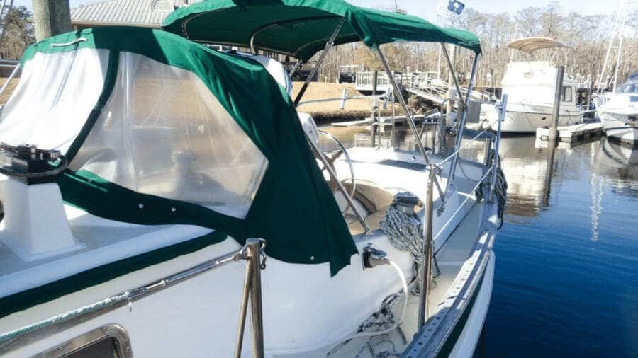 Looking Aft