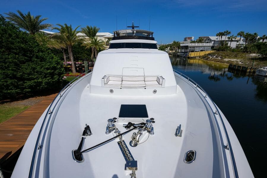 1997 Broward 108 Raised Pilothouse