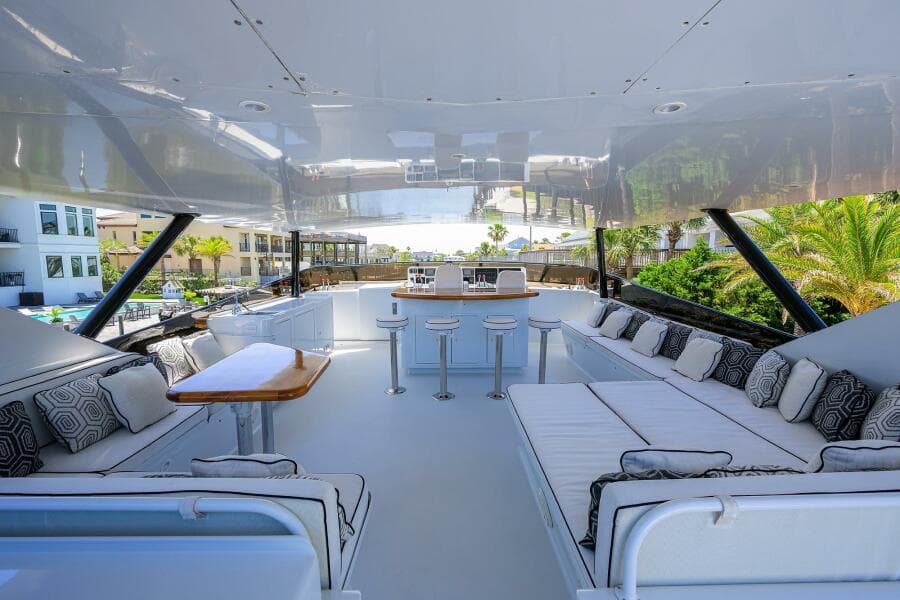 1997 Broward 108 Raised Pilothouse