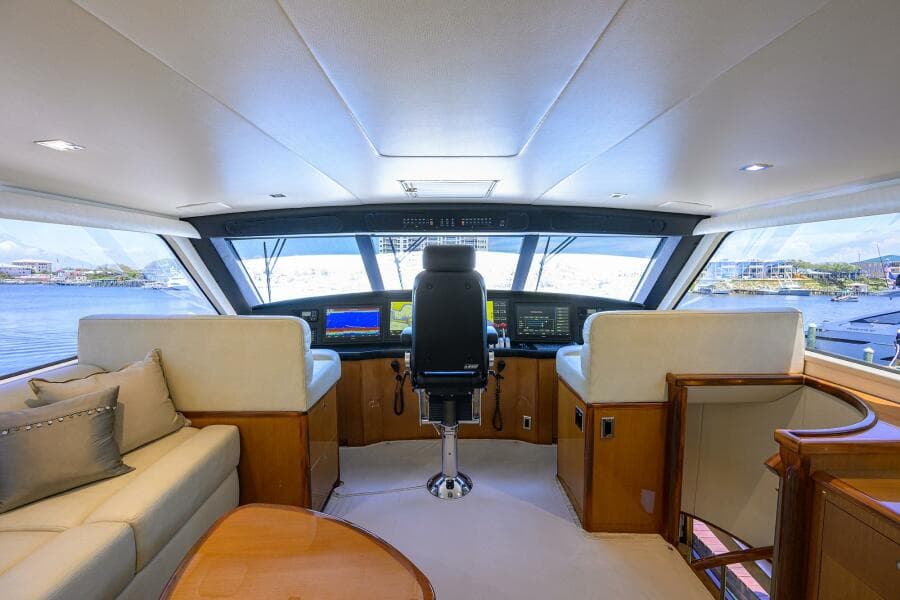 2004 Viking 65 Enclosed Bridge w/Tower