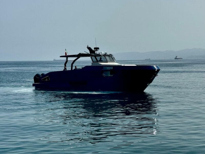 Aicon Audace 50 yacht cruising on calm waters, 2025 model.