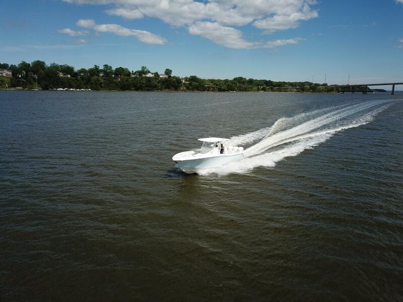 2022 Invincible 39 Open Fisherman Running Wide