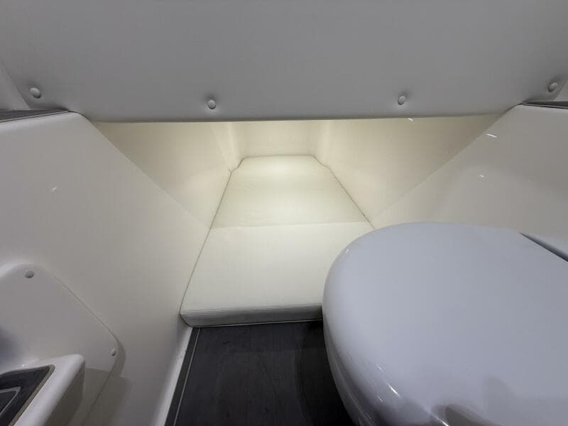 2022 Invincible 39 Open Fisherman Console Interior Storage