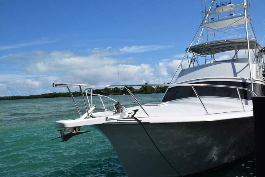 Bow Rail With Pulpit And Windlass