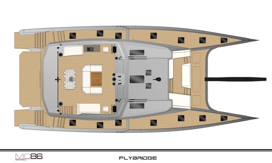 MC86 Open Flybridge
