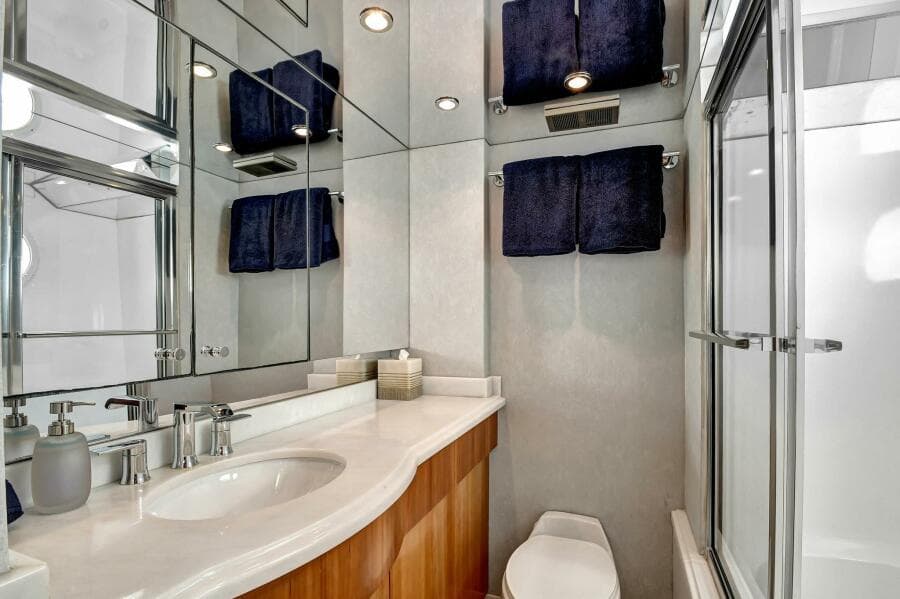 Lower Deck Starboard Guest Head