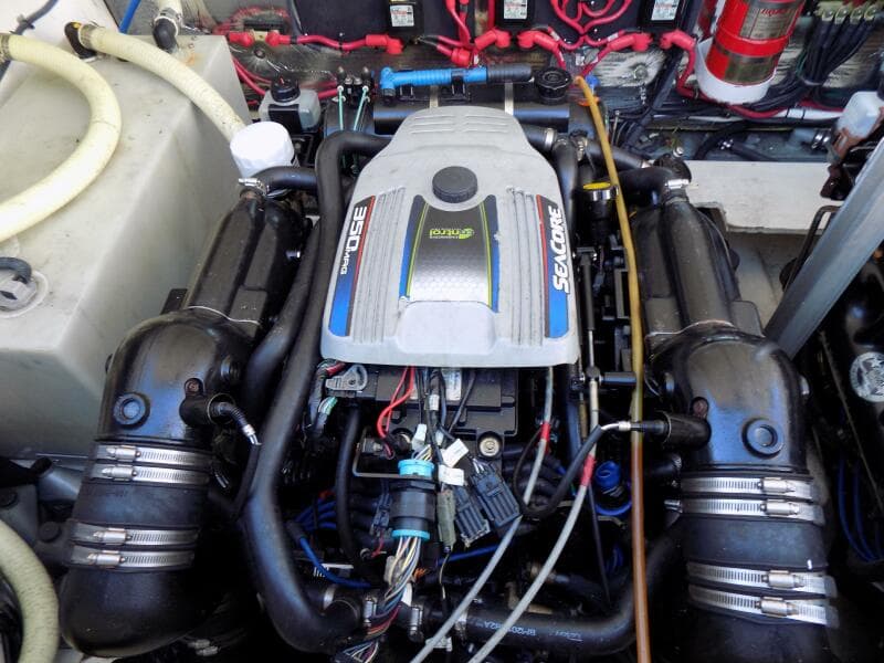 Portside engine
