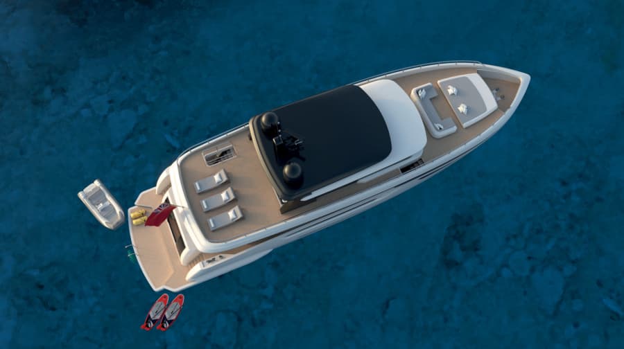 2027 Johnson FLYBRIDGE w/ON-DECK MASTER