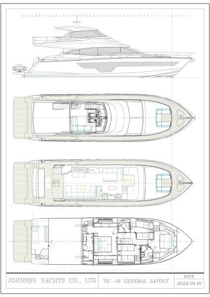 2027 Johnson Skylounge Motor Yacht