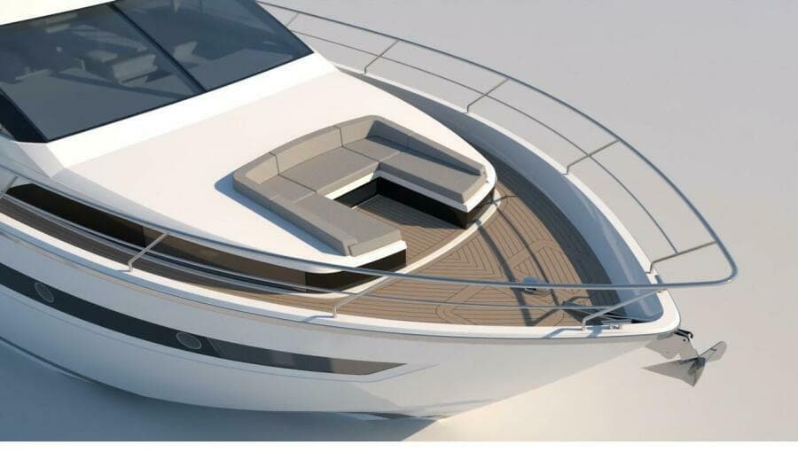 Upgraded Bow Seat   JOHNSON 70