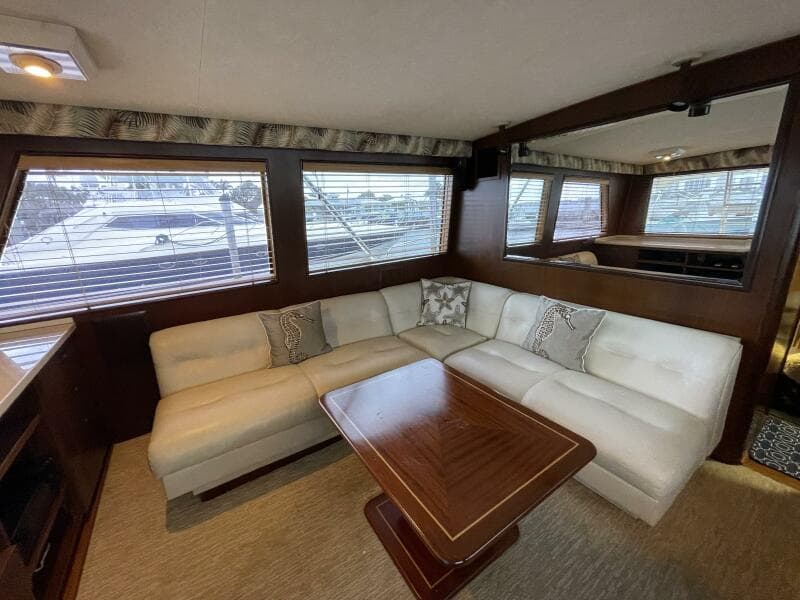 1985 Hatteras Enclosed Bridge