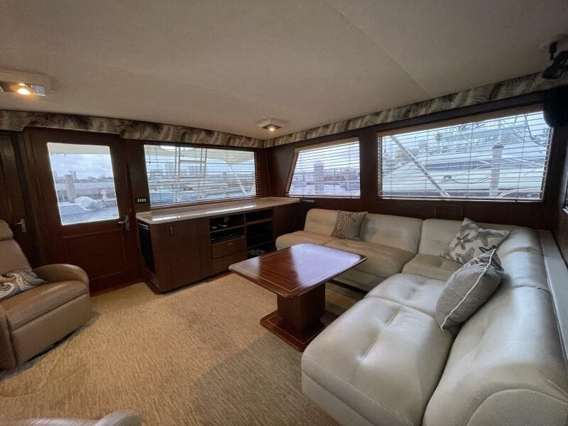 1985 Hatteras Enclosed Bridge