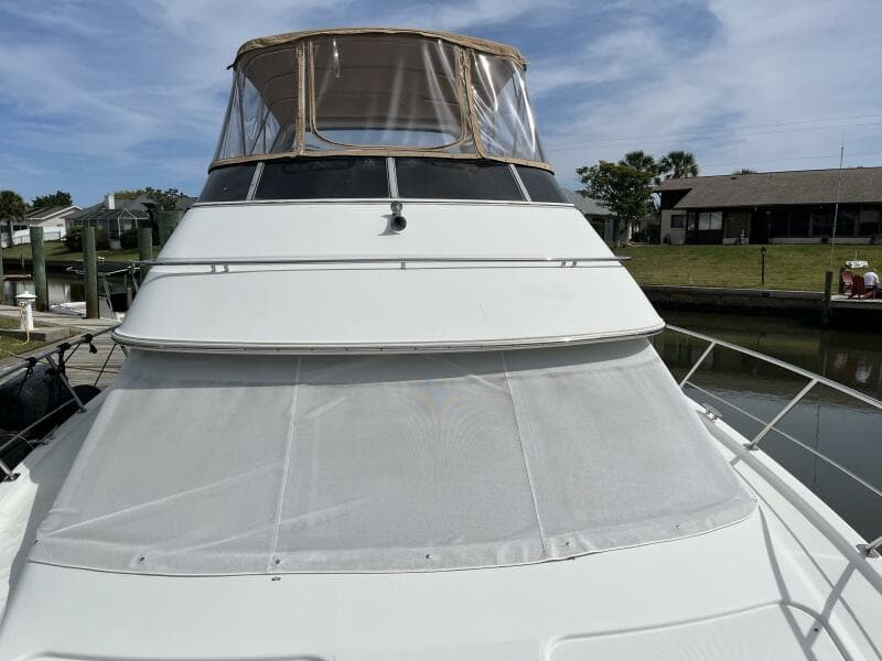From the bow