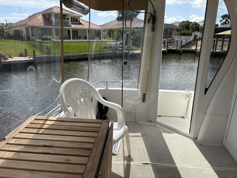 Aft deck