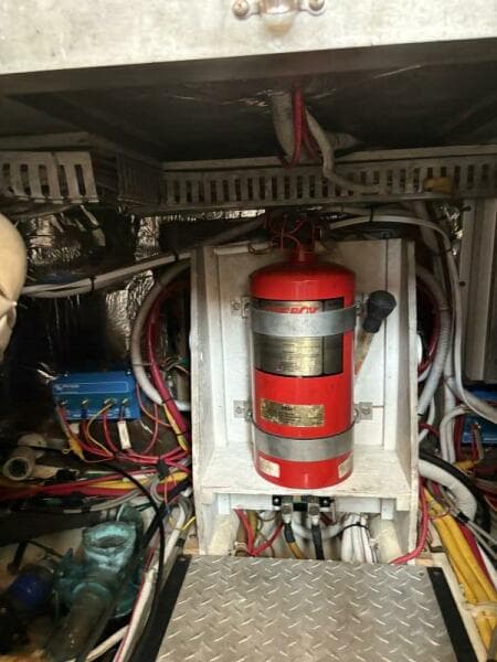 Fireboy engine room fire extinguisher 