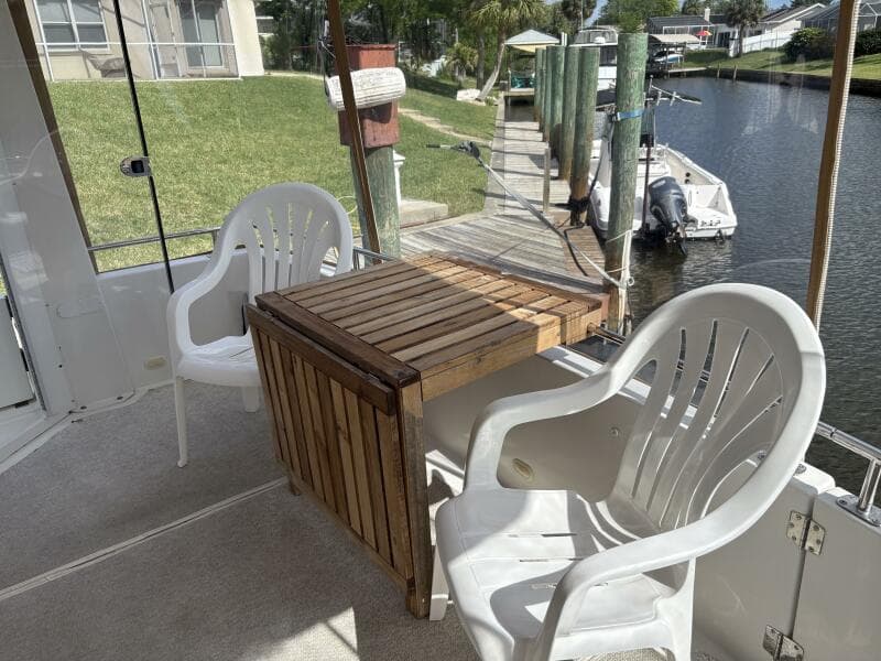 Aft deck
