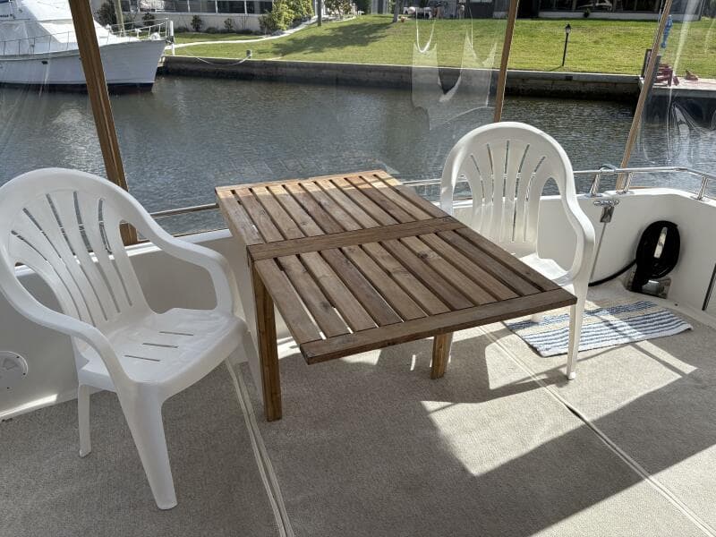 Aft deck
