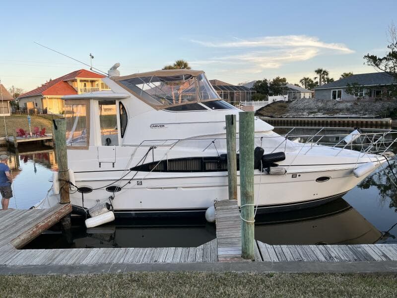 At the dock