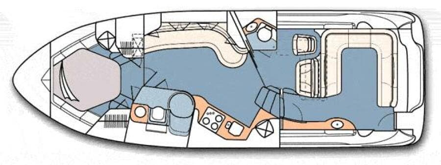 Manufacturer Provided Image: 410 - cabin arrangement
