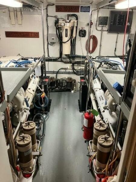 1996 Hatteras Sport Deck