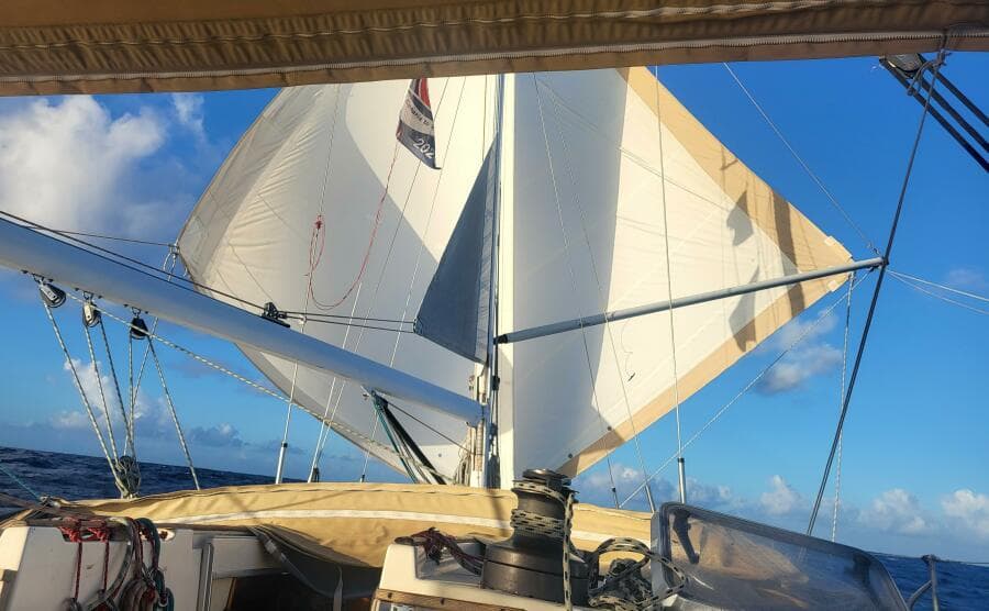 50' Beneteau sails