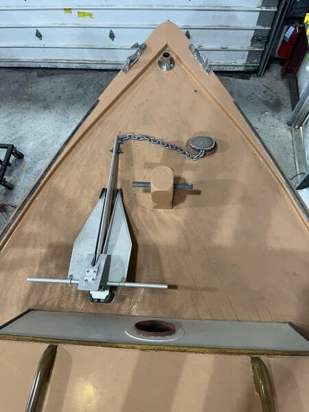 Whileaway foredeck