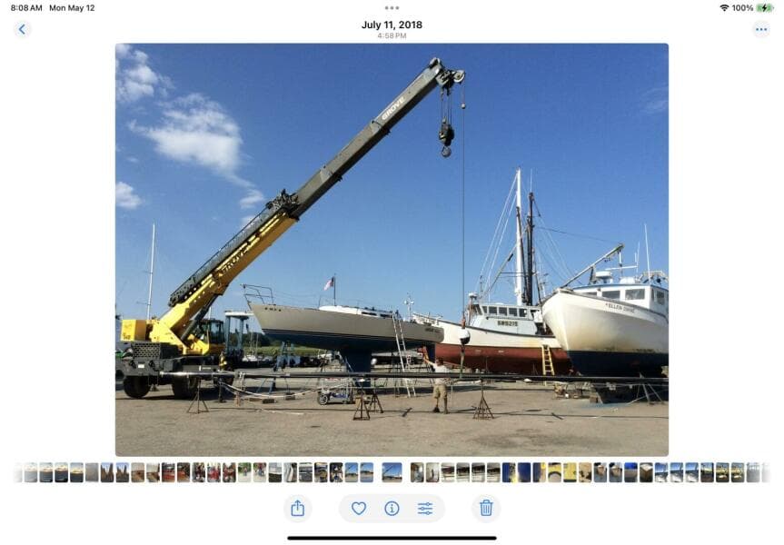 Stepping Mast