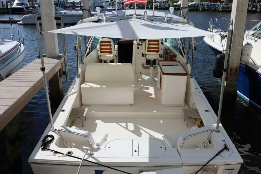 Cockpit From Directly Astern