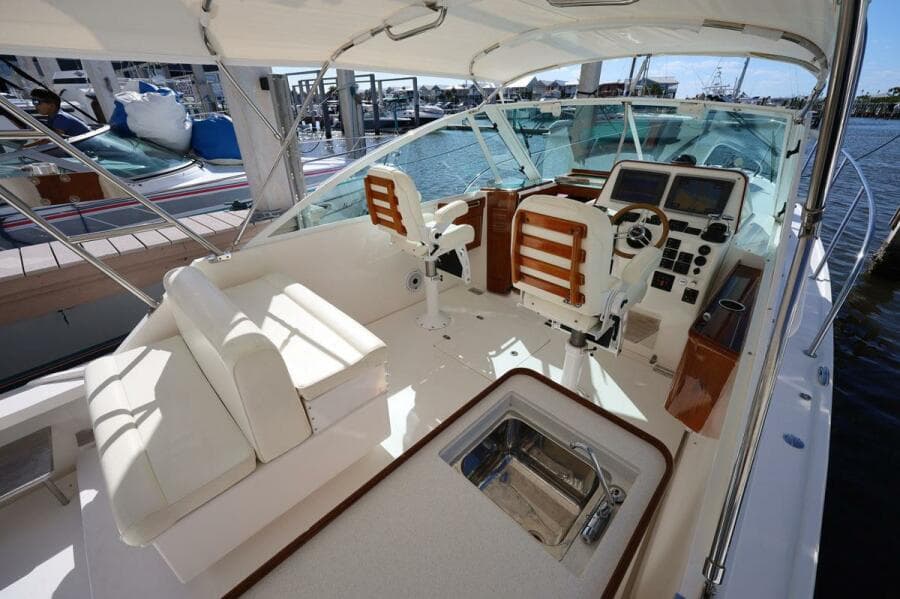 Bridgedeck Looking Forward To Port