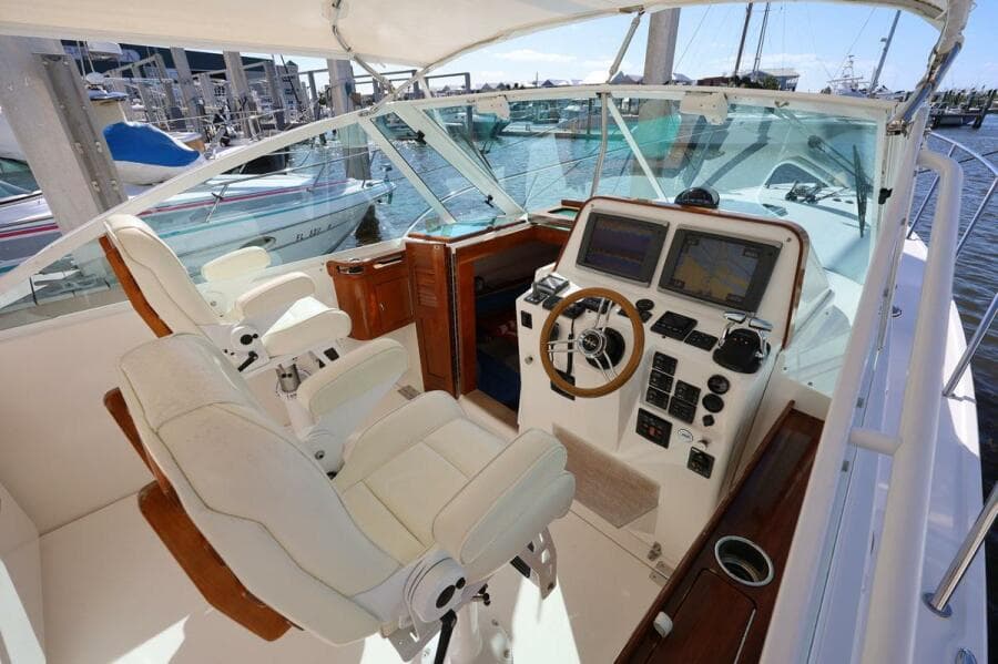 Helm and Companionway