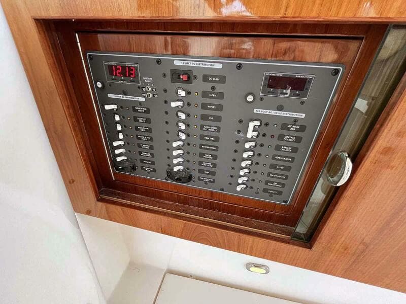 Electrical Panel At Helm
