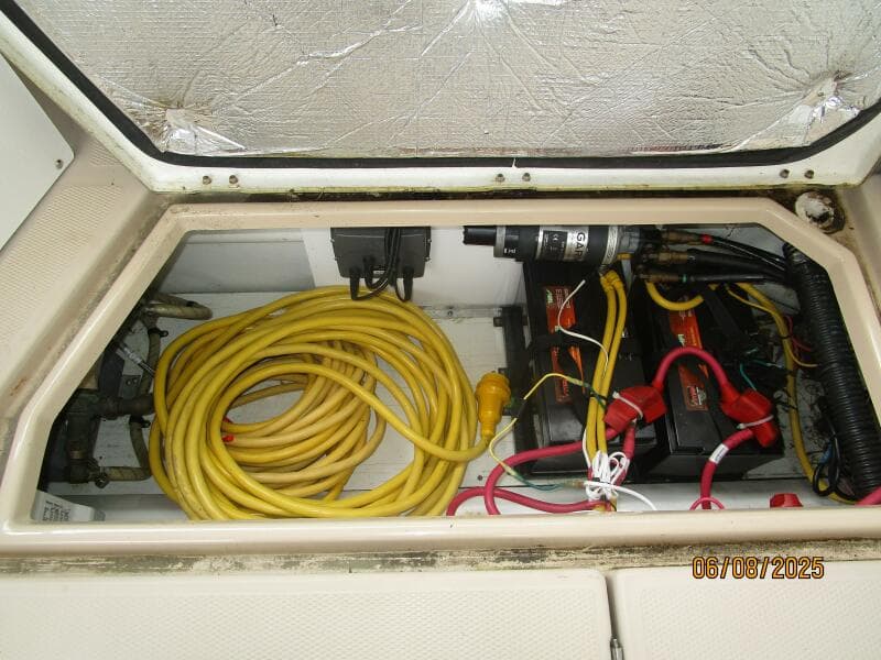 28' Cutwater cockpit storage2